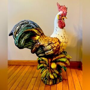 COPY - Vintage Rooster from INTRADA ITALY Italian Ceramic Large ART